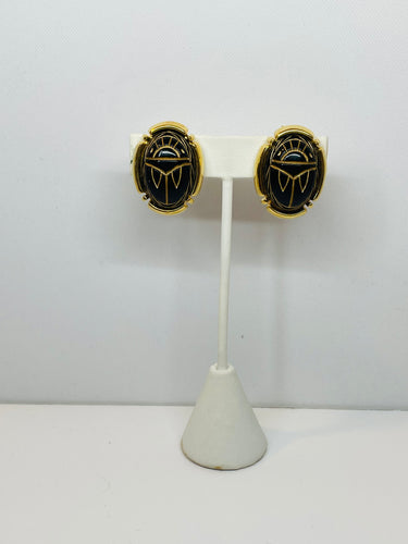 Craft Scarab Earrings
